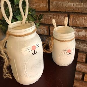 Mason Jar Decor “Bunnies”